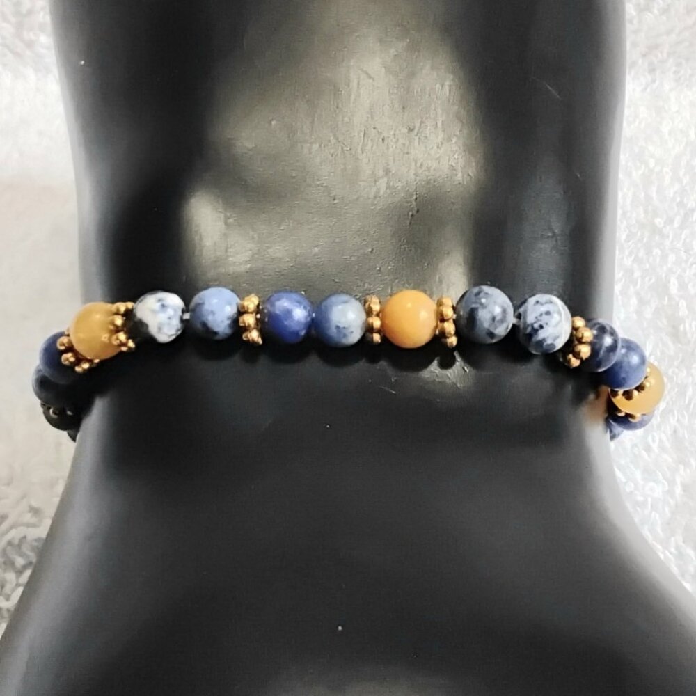 3/$20 7" Beautiful Beaded Stretchy Bracelet Quality Costume Jewelry!!